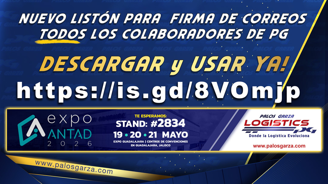 Nuevo listón para firmas PG.